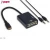 \AVC 138-0.2m Mini HDMI/VGA+Audio adapter Cable black\