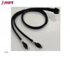 \C26 / MCIO 8i (74pin) to SlimSAS (8654) 4i x 2 / Cable 50cm\